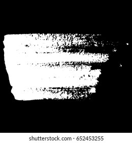 Ink vector brush strokes. Vector illustration. Grunge hand drawn watercolor texture. Space for text.