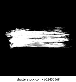 Ink vector brush strokes. Vector illustration. Grunge hand drawn watercolor texture. Space for text.