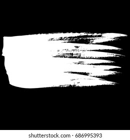 Ink vector brush strokes. Vector illustration. Grunge hand drawn watercolor texture. Space for text.