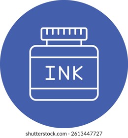 Ink vector icon. Can be used for printing, mobile and web applications.