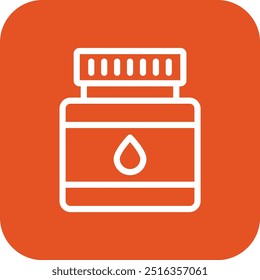 Ink Vector Icon Design Illustration