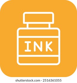 Ink Vector Icon Design Illustration