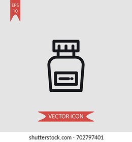 Ink vector icon illustration symbol
