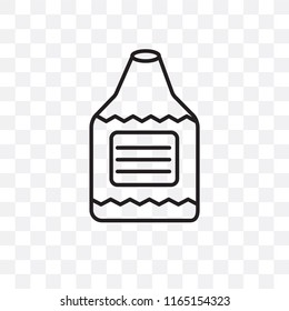 Ink vector icon isolated on transparent background, Ink logo concept