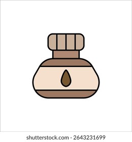 ink vector icon line template