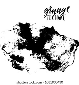 Ink vector splash. Vector illustration. Grunge hand drawn watercolor texture.