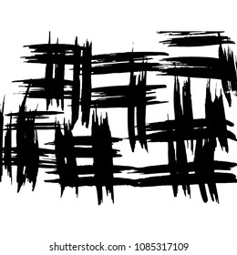 Ink vector splash. Vector illustration. Grunge hand drawn watercolor texture.