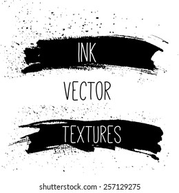 Ink Vector texture set.