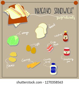 Inkigayo Sandwich Menu