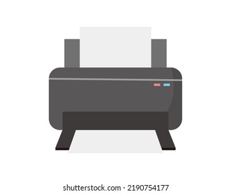 Inkjet-Drucker . Symbole . Vektorgrafiken .