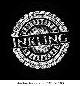 Inkling written on a chalkboard