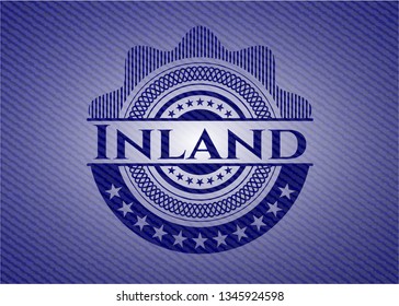 Inland jean background