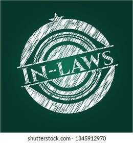 In-laws chalkboard emblem
