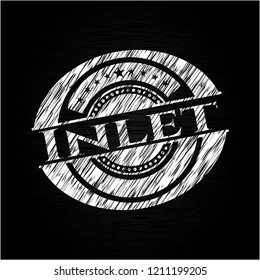 Inlet chalk emblem