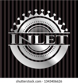 Inlet silvery badge