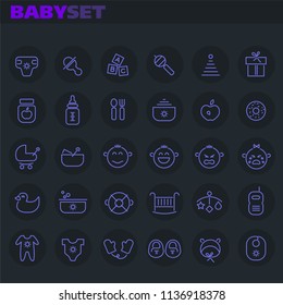 Inline Baby Icons Collection