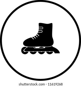 inline roller skates symbol