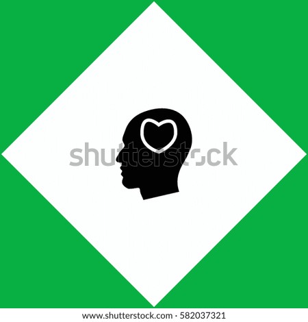 Inlove  icon Vector design.
