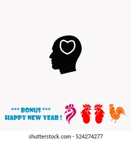 Inlove vector icon