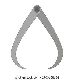 Inner calliper is a measuring instrument for a diameters
