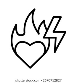 Inner Power Icon Element For Design