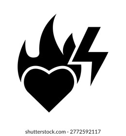 Inner Power Icon Element For Design