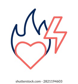 Inner Power Icon Element For Design