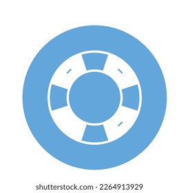 Inner tube Vector Icon easily modify

