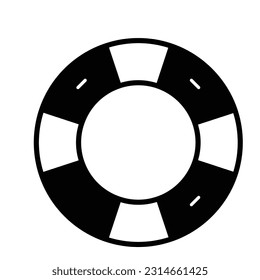 Inner tube Vector Icon easily modify

