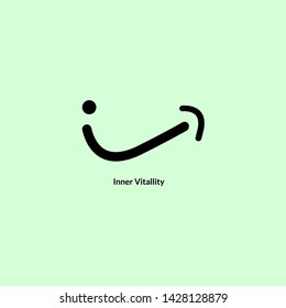 Inner Vitallity symbol Monogram Logo