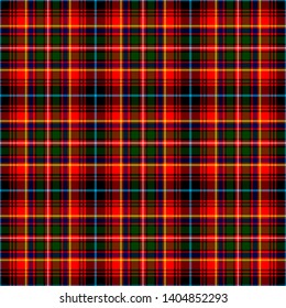 Innes Modern Tartan. Seamless pattern for fabric, kilts, skirts, plaids