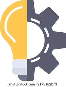 Innivation Flat Vector Icon Design