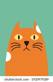 Innocent Cats Wall Art Vector