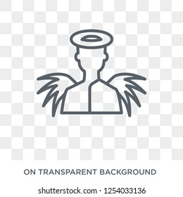 Innocent icon. Trendy flat vector Innocent icon on transparent background from law and justice collection. High quality filled Innocent symbol use for web and mobile