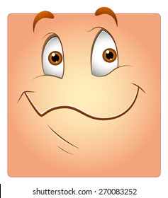 Innocent Smile Box Smiley