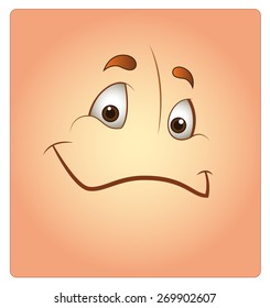 Innocent Smiley Face Cartoon Smiley Character