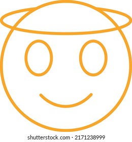 Innocent vector icon. Can be used for printing, mobile and web applications.