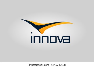 Innova Technology logo design. Design for innovative and tech company.