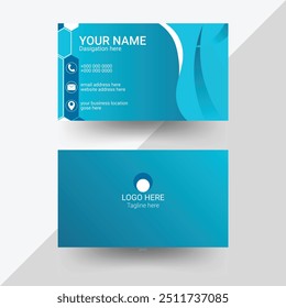 Innovate And Abstract Business Card Design.