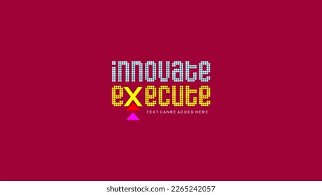 Innovate Execute Logo Vector Artwork