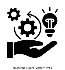Innovate Icon Element for Design