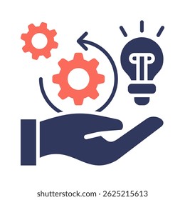 Innovate Icon Element for Design