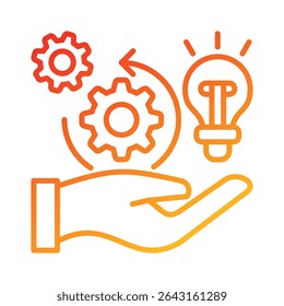 Innovate Icon Element for Design