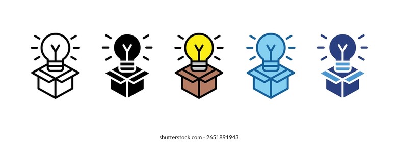 Innovate Icon Element For Design