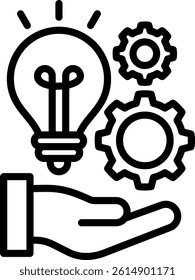 Innovate Icon Line Vector Illustration