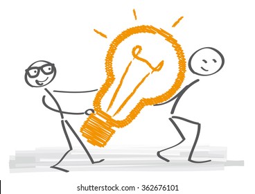 Innovating Together - Vector Illustration