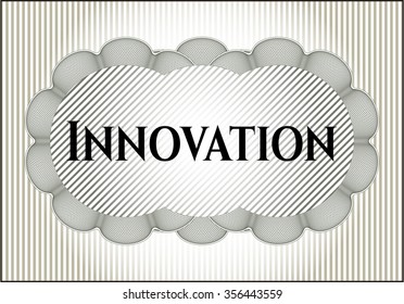 Banner o tarjeta de innovación