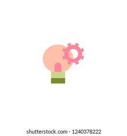 innovation bulb vector icon