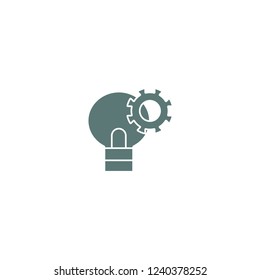 innovation bulb vector icon