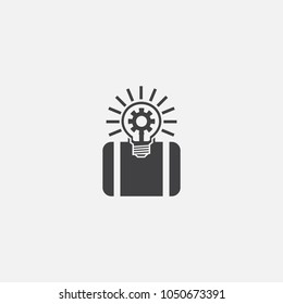 Innovation business icon. Simple element illustration. Innovation business symbol design from Entrepreneurship collection. Can be used for web and mobile.